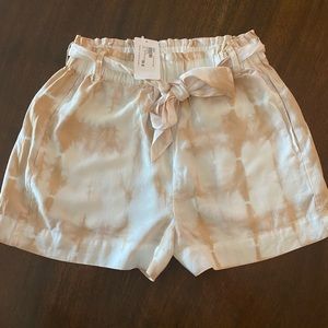 Cloth & Stone Linen tie dye short
